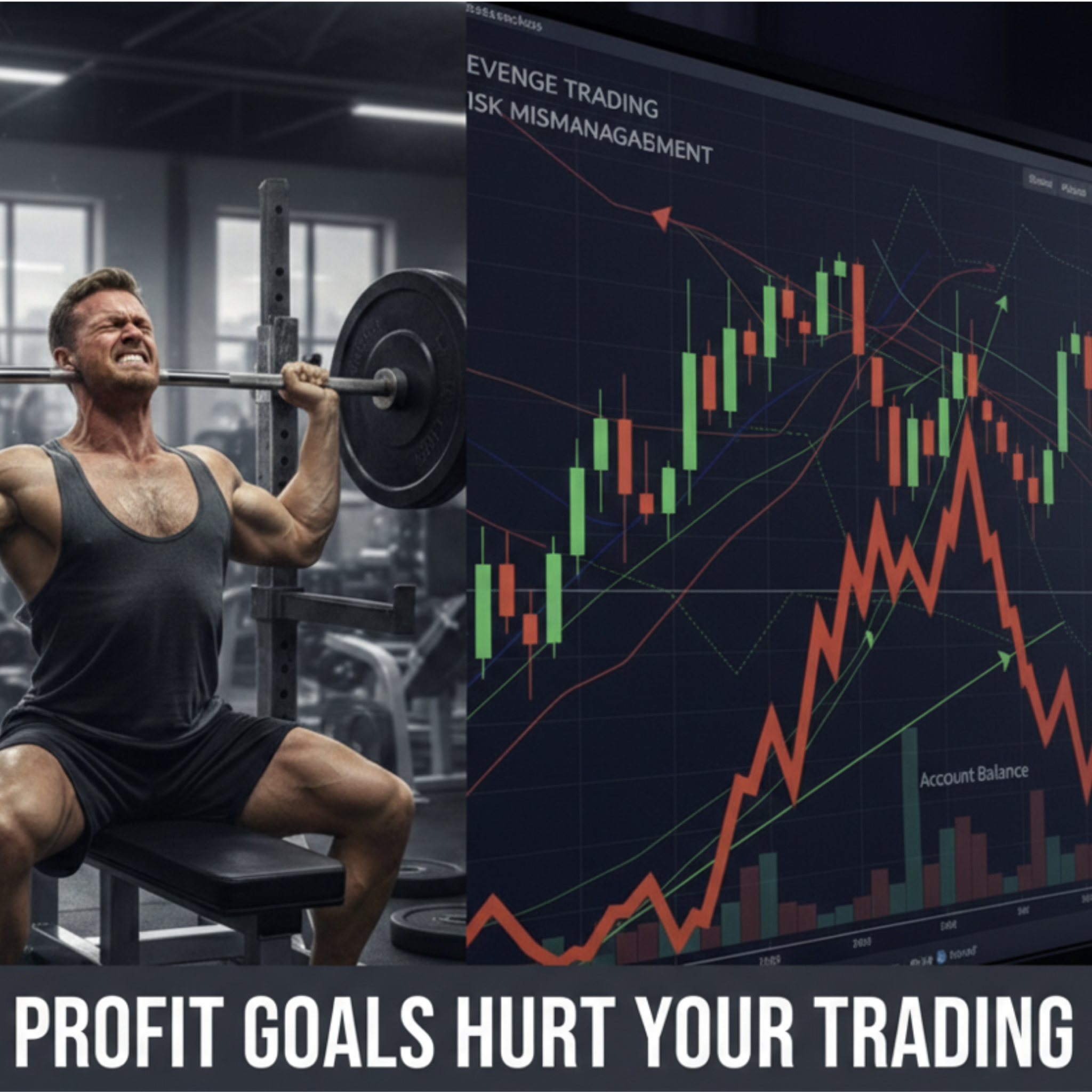 A professional split-screen thumbnail