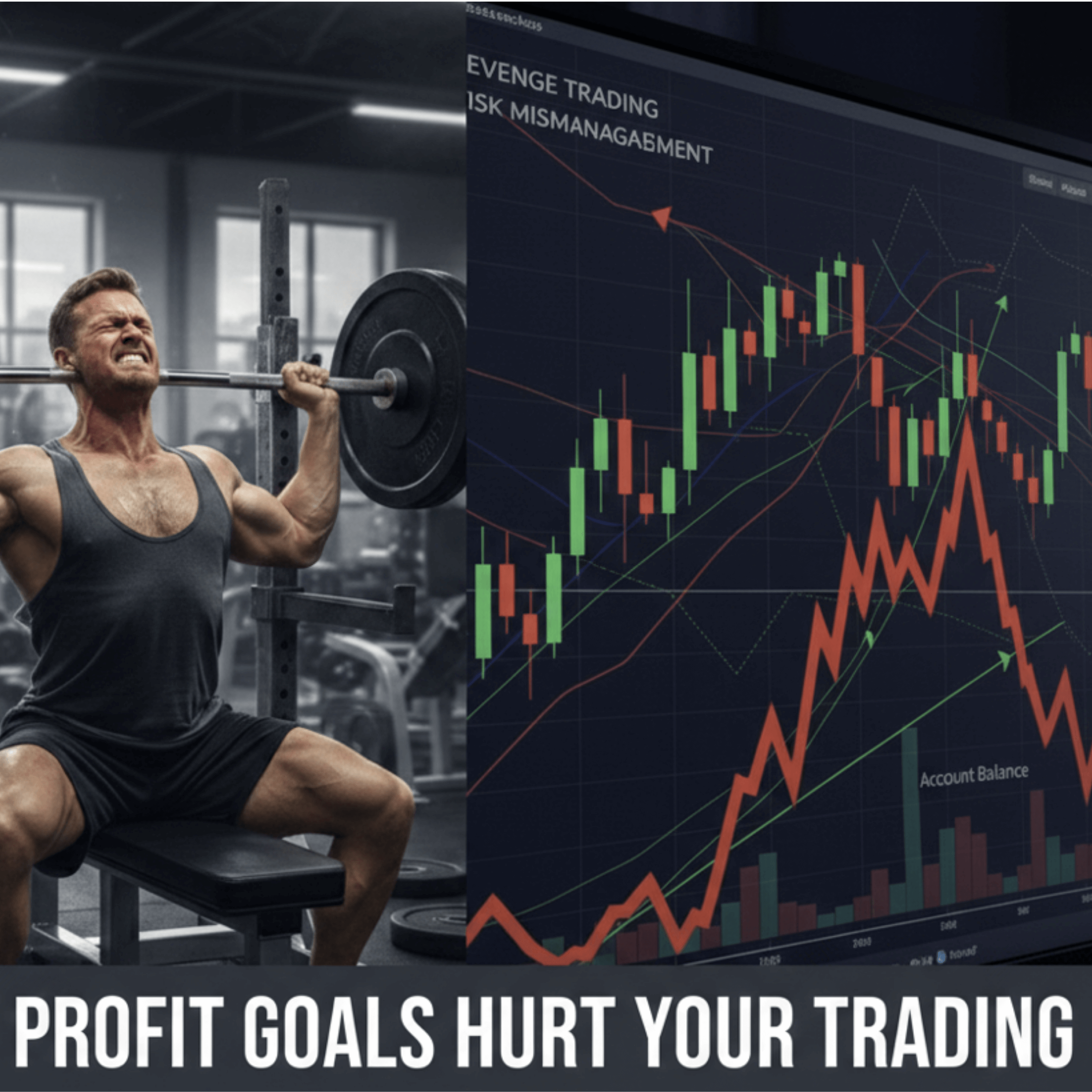 A professional split-screen thumbnail